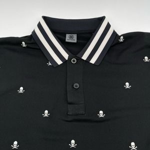 G/FORE Black polo.
